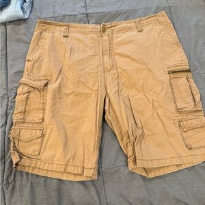 Men's Rust Brown Cargo Shorts 40 waist